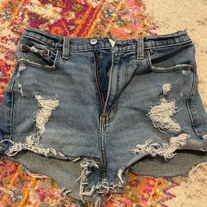 Abercrombie high waist shorts